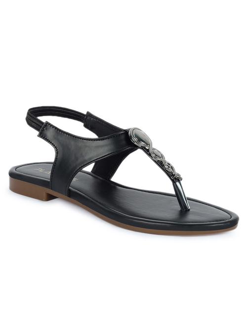 women black slip on sandal - 21582914 - Very Small Image - 1