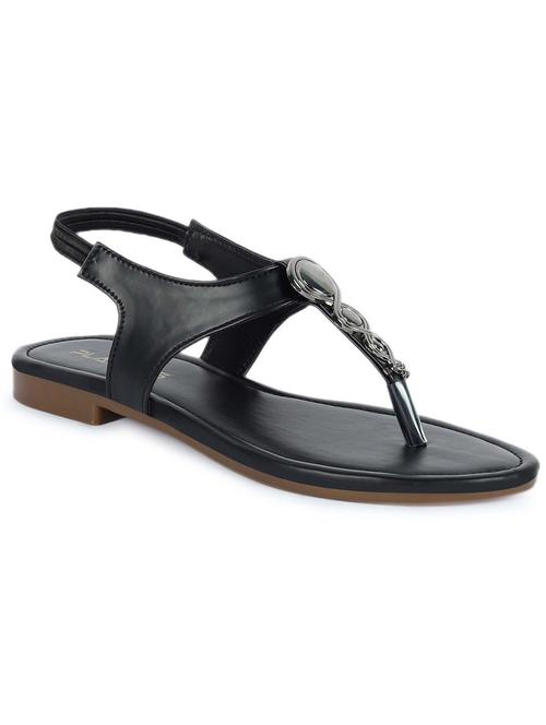 women black back strap sandal - 21582915 - Very Small Image - 1
