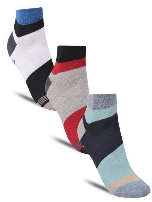 men pack of 3 ankle length sock - 21587447 - Very Small Image - 1