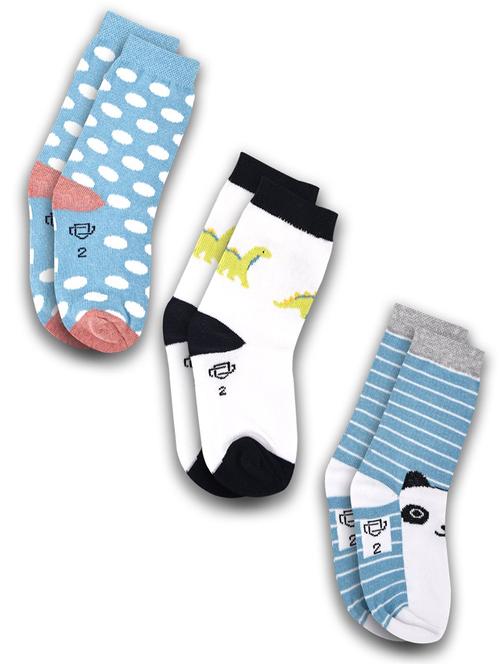 Boys Pack Of 3 Above Ankle Length Sock - 21589047 - Very Small Image - 1