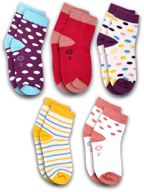 boys pack of 5 ankle length sock - 21589115 - Very Small Image - 1
