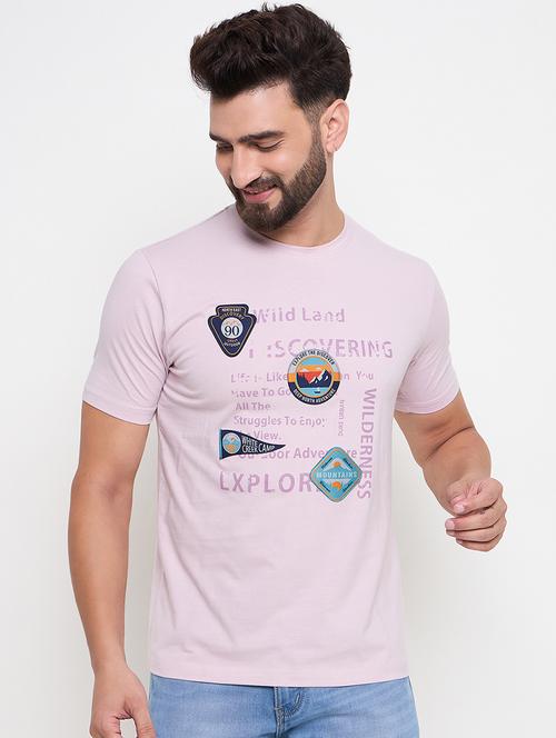 men front & back print short sleeve t-shirt - 21600439 - Very Small Image - 1