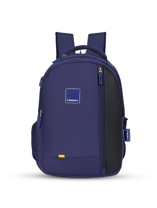 men navy blue adjustable straps backpack - 21617563 - Very Small Image - 1