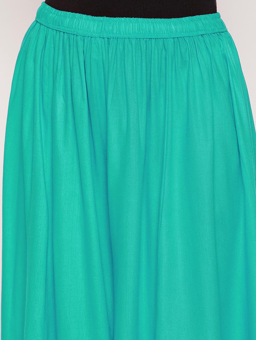 women solid relaxed fit flared palazzo - 21645509 - Standard Image - 5