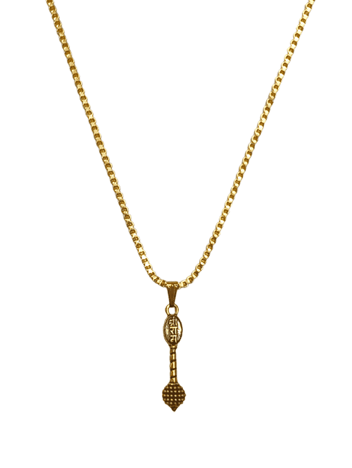 men sacred religious pendant with chain - 21659828 - Very Small Image - 1