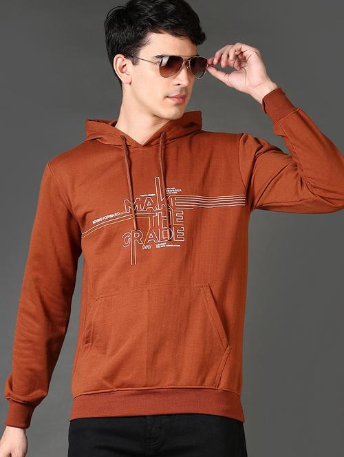 men chest print long sleeve sweatshirt - 21663796 - Very Small Image - 1
