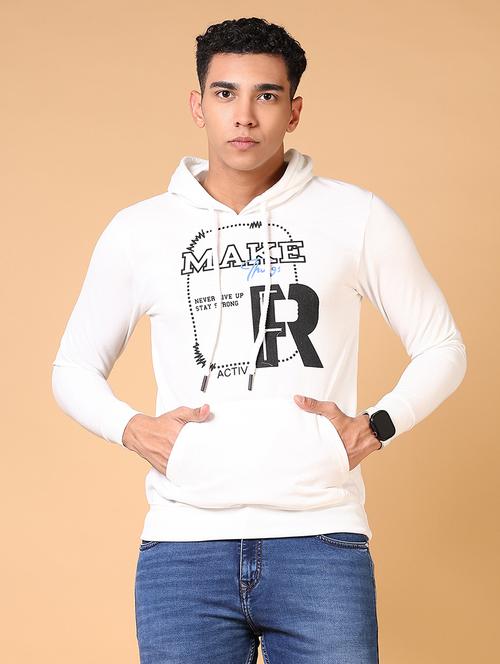 men front print long sleeve sweatshirt - 21674977 - Very Small Image - 1