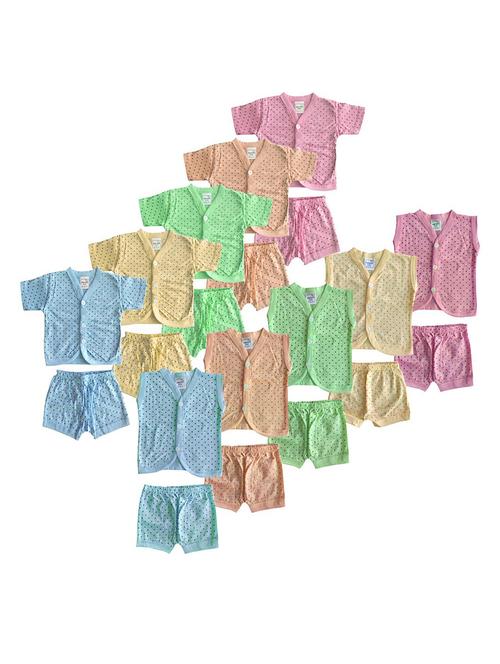 kids printed cotton shorts twin sets combo - 21683446 - Very Small Image - 1