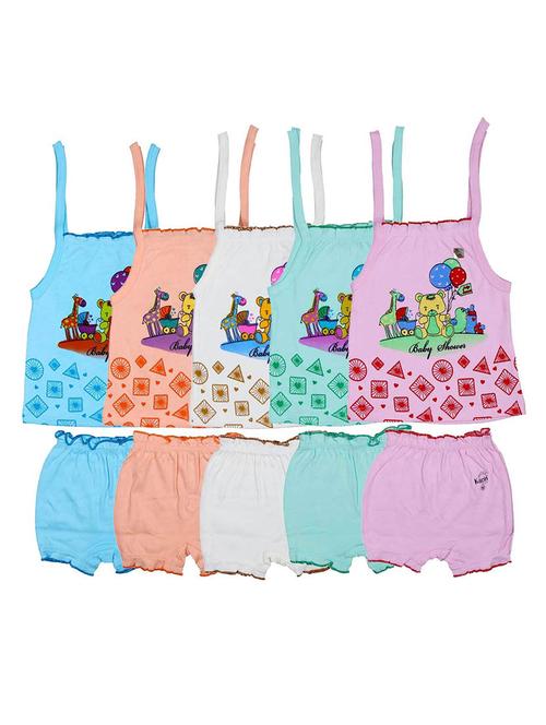 kids printed shorts twin set combo - 21683454 - Very Small Image - 1