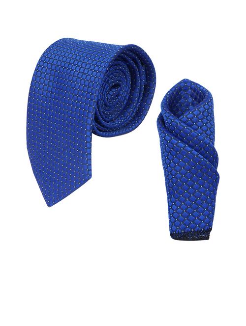 men elegant self-textured tie with pocket  - 21684940 - Very Small Image - 1
