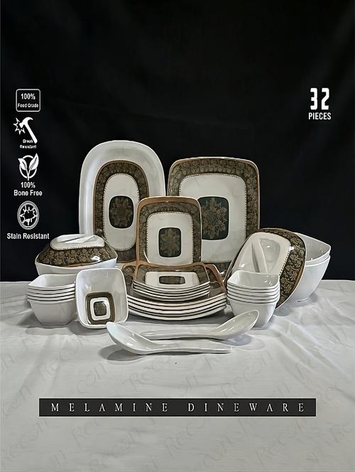 abon recon melamine 32 pcs dinner set - 21687759 - Very Small Image - 1