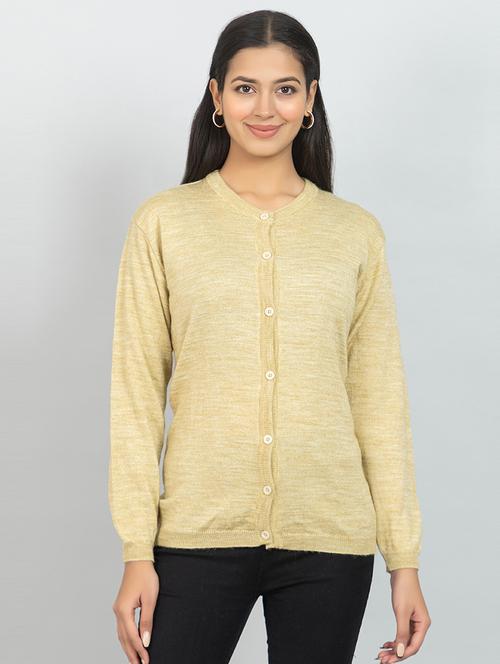 women solid long sleeve cardigan - 21689848 - Very Small Image - 1