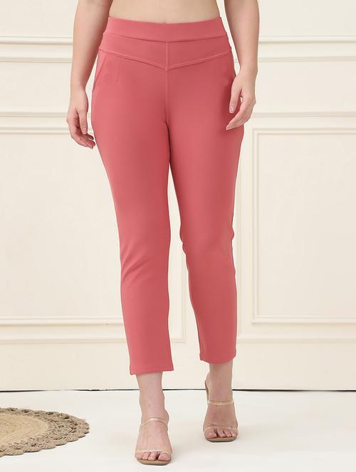 women solid high rise jegging - 21690671 - Very Small Image - 1