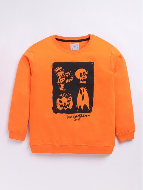 kids printed long sleeve sweatshirt - 21699396 - Very Small Image - 1