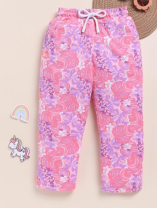 kids mid rise printed nightwear pyjama - 21706212 - Very Small Image - 1