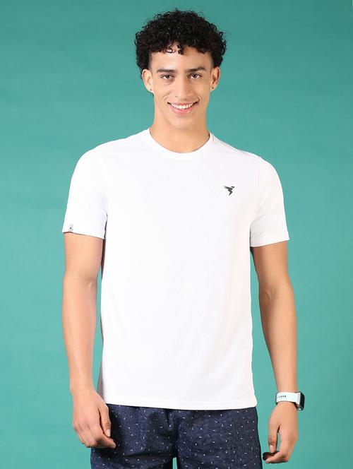 men solid short sleeve t-shirt - 21718111 - Very Small Image - 1