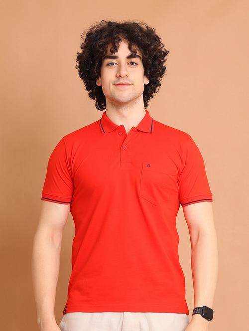 men short sleeves plain polo t-shirt - 21724739 - Very Small Image - 1