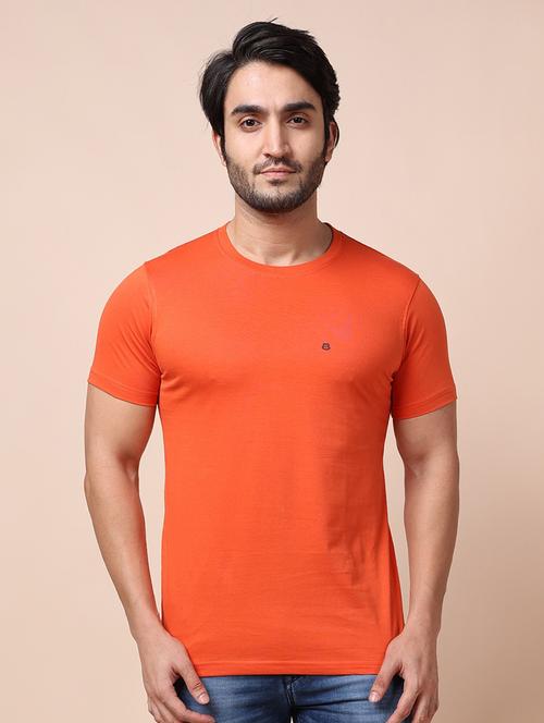 men solid short sleeves t-shirt - 21724859 - Very Small Image - 1