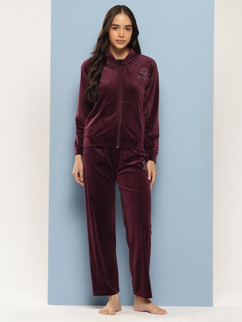 women hoodie and track pant co-ord set - 21728100 - Very Small Image - 1