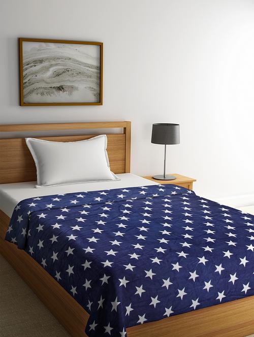 microfibre mild winter abstract printed comforter blanket light weight - 21733748 - Very Small Image - 1