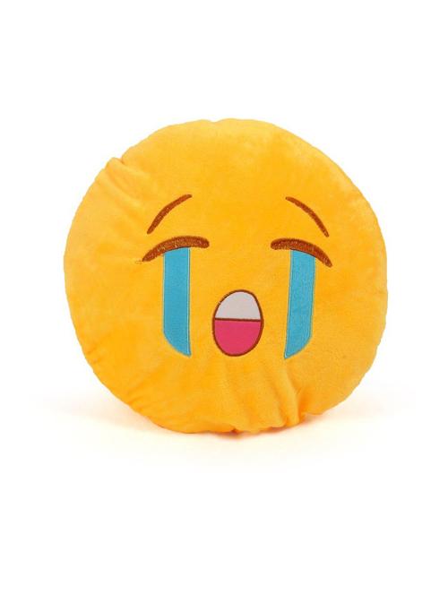 cortina smiley decorative cushion pack of 1 (yellow) - 21735183 - Very Small Image - 1