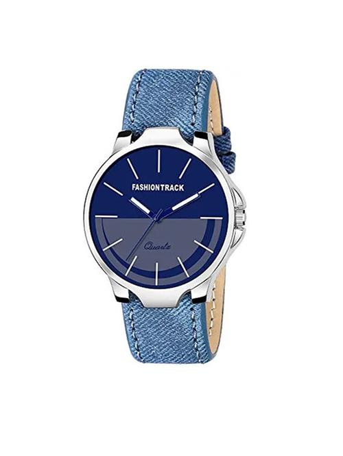 men's water resistant round dial analog watch - 21738384 - Very Small Image - 1