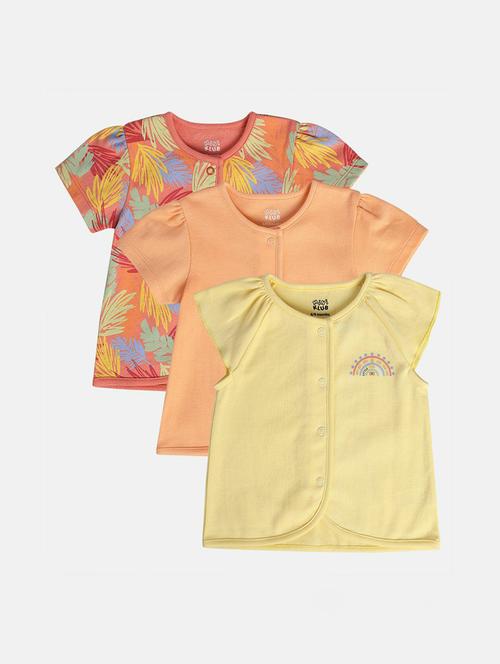 kids pack of 3 printed short sleeves shirts - 21748893 - Very Small Image - 1
