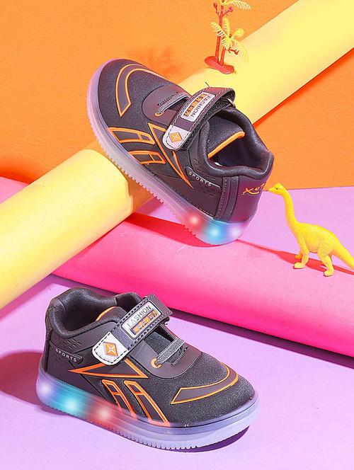 boys velcro led light-up sneaker - 21750912 - Very Small Image - 1