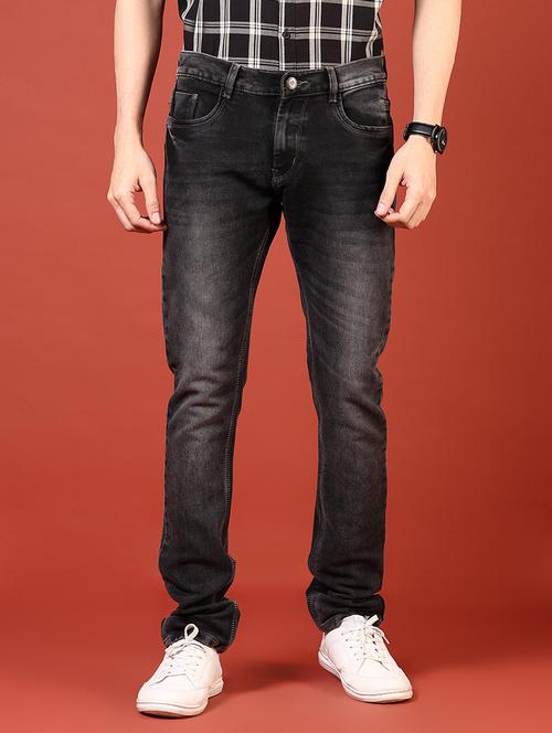men solid mid rise slim fit jean - 21765761 - Very Small Image - 1