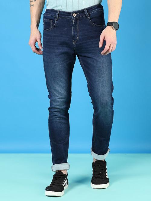 men solid mid rise slim fit jean - 21765858 - Very Small Image - 1