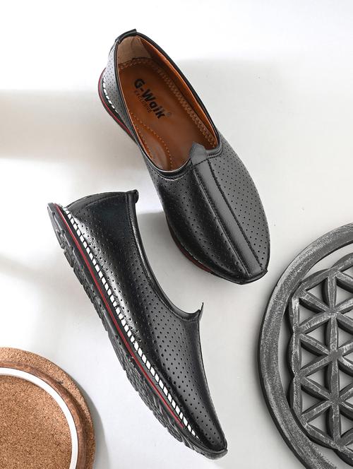 men black cut work juti - 21785655 - Very Small Image - 1