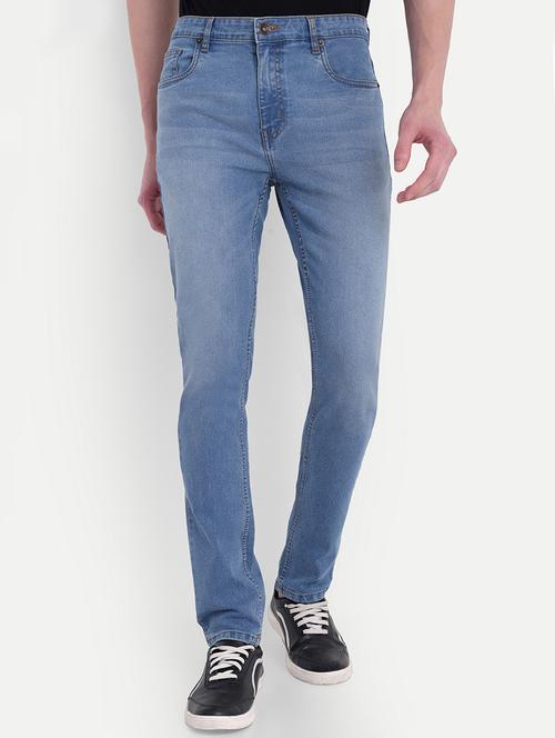 men mid rise full length denim jeans - 21789589 - Very Small Image - 1
