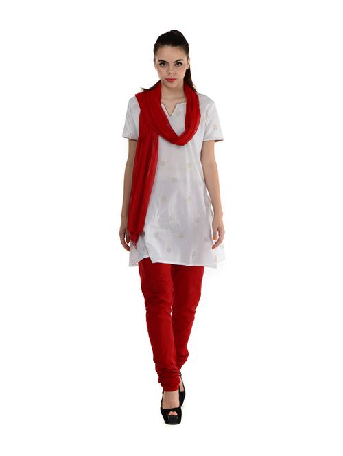 churidaar and dupatta set-  red - 21794 - Very Small Image - 1