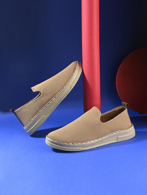 men beige slip on sneaker - 21794248 - Very Small Image - 1