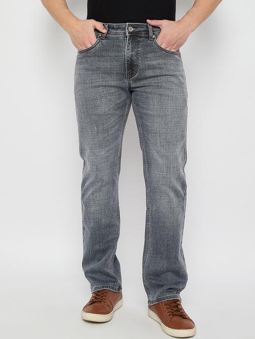 men solid mid rise relaxed fit jean - 21840058 - Very Small Image - 1