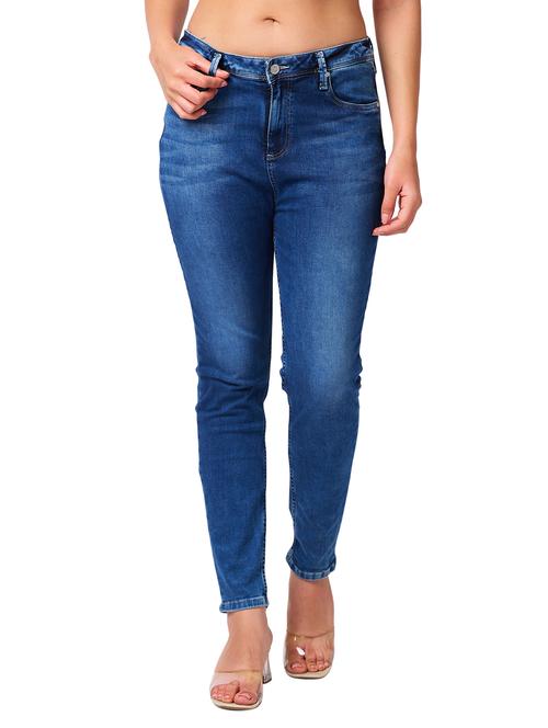 women solid mid rise slim fit jeans - 21840604 - Very Small Image - 1