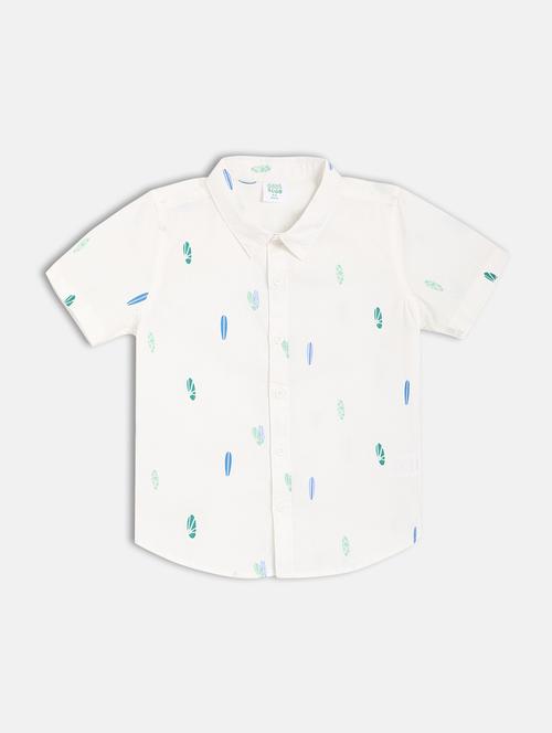 kids collared printed short sleeves t-shirt - 21841083 - Very Small Image - 1