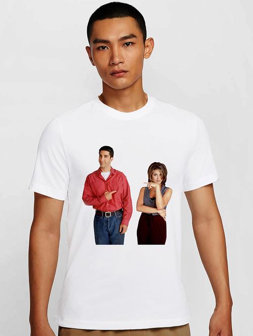 men white round neck regular fit t-shirt - 21841677 - Very Small Image - 1
