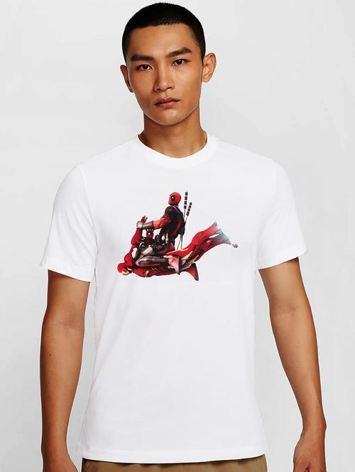 Men White Round Neck Regular Fit T-shirt - 21842203 - Very Small Image - 1
