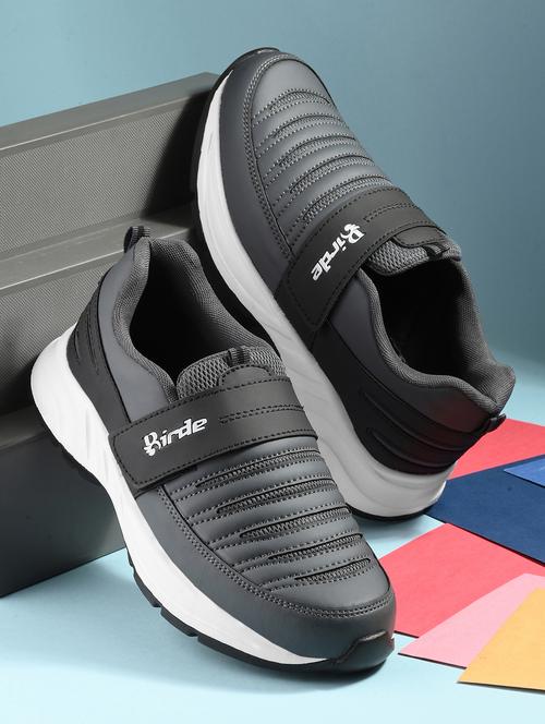 women grey slip on sports shoe - 21844344 - Very Small Image - 1