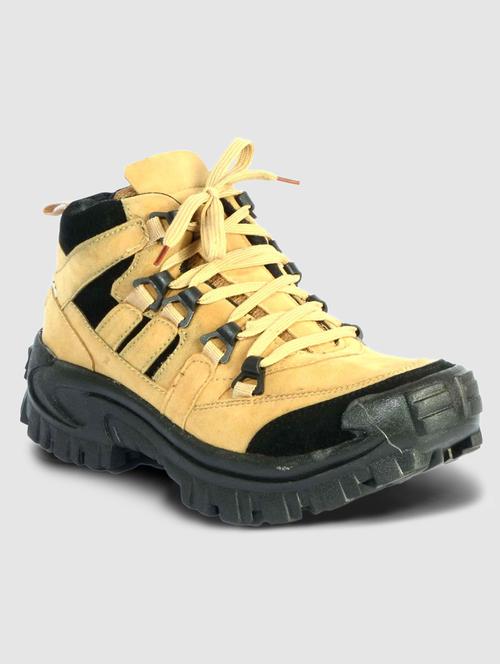 men beige lace up boot - 21853498 - Very Small Image - 1