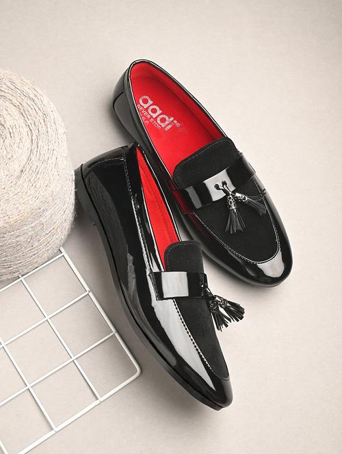 men slip on tassle detailing loafers - 21853574 - Very Small Image - 1