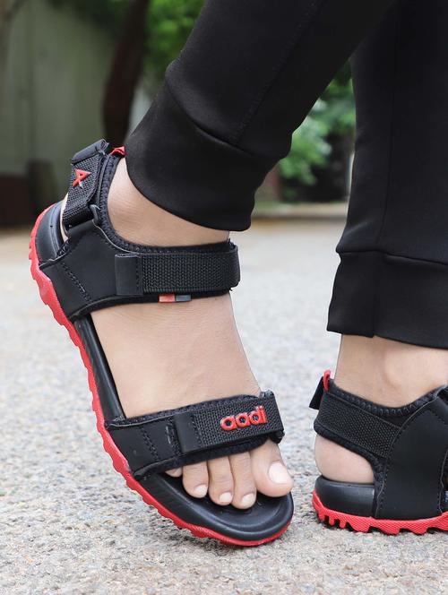 men black back strap floater - 21853607 - Very Small Image - 1