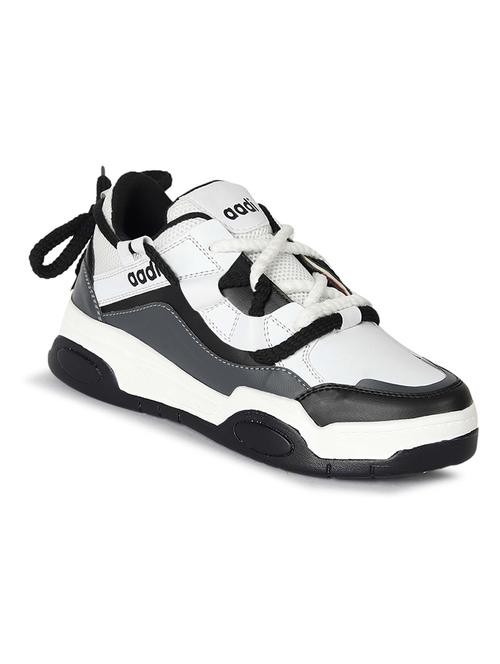 men white lace up sneaker - 21853624 - Very Small Image - 1