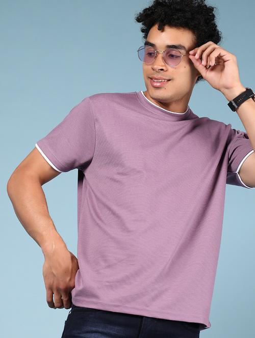 men solid short sleeve regular fit t-shirt - 21873166 - Very Small Image - 1