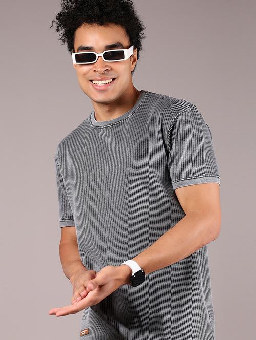 men self design short sleeve regular fit t-shirt - 21873627 - Very Small Image - 1