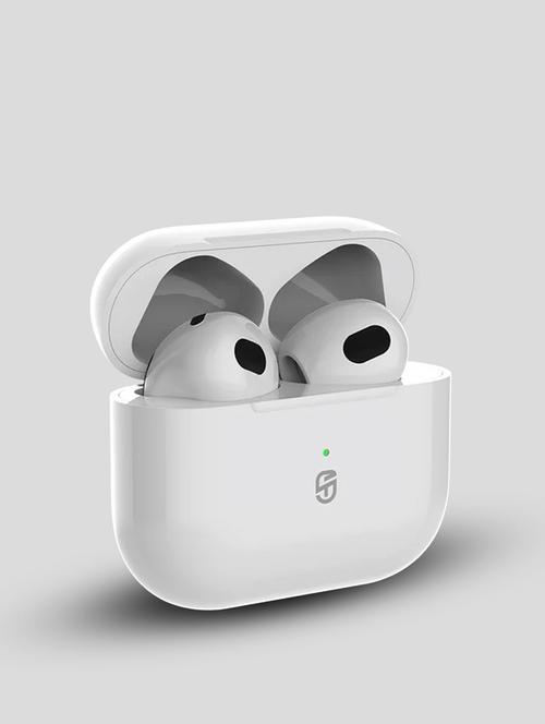 snapup snapods c300 true wireless semi-in-ear earbuds (white) - 21882710 - Very Small Image - 1