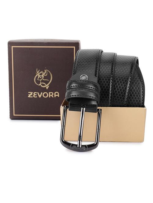 men black textured belt - 21904621 - Very Small Image - 1