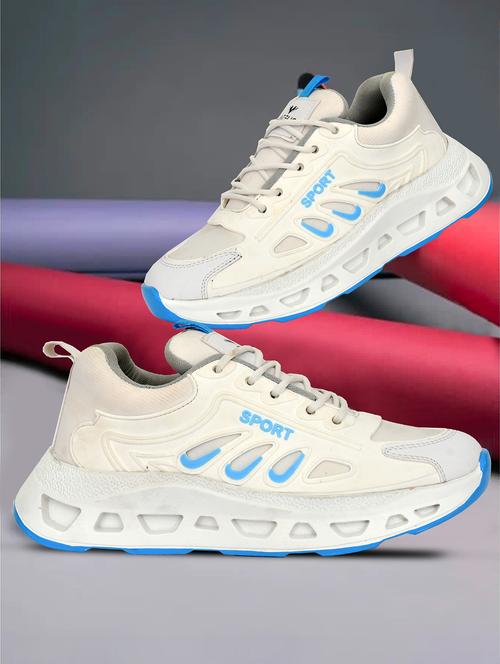 men white lace up sport shoe - 21906062 - Very Small Image - 1