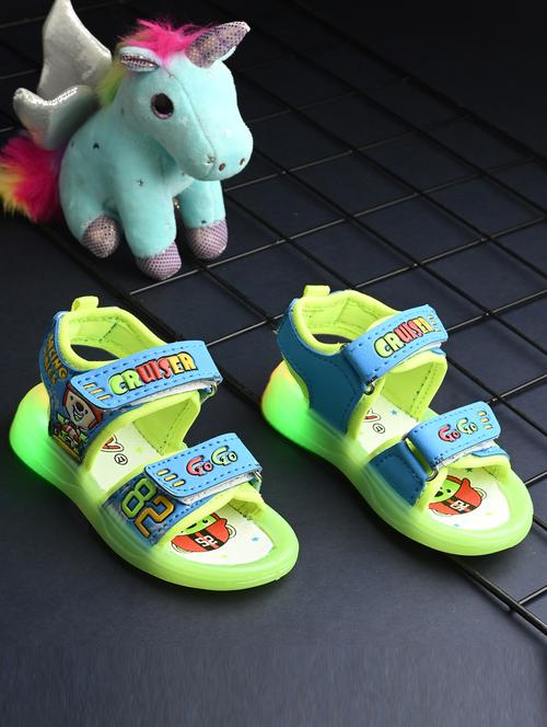 kids green printed floater - 21906558 - Very Small Image - 1